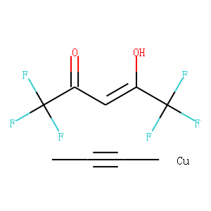 COPPER I HEXAFLUOROPENTANEDIONATE-2-BUTYNE COMPLEX