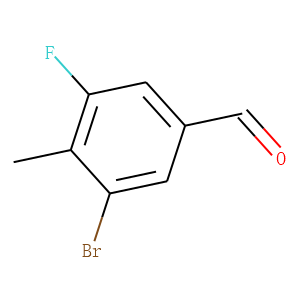 3-broMo-5-fluoro-4-Methylbenzaldehyde