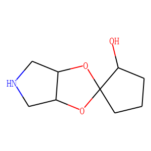 Spiro[cyclopentane-1,2-[4H-1,3]dioxolo[4,5-c]pyrrole], tetrahydro-5-hydroxy-, cis- (9CI)