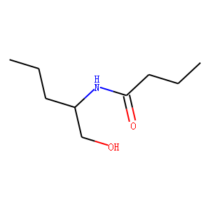 Butanamide,  N-[1-(hydroxymethyl)butyl]-