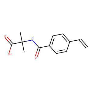 Alanine,  N-(4-ethenylbenzoyl)-2-methyl-