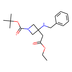 tert-butyl 3-(benzylaMino)-3-(2-ethoxy-2-oxoethyl)azetidine-1-carboxylate