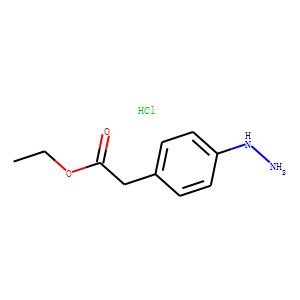 Ethyl (4 - hydrazinophenyl)acetate hydrochloride