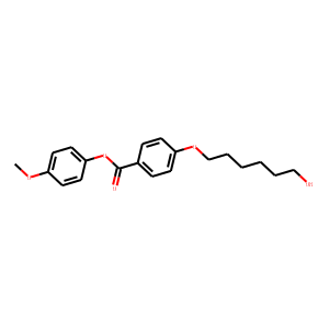 4-(6-HYDROXYHEXYLOXY)BENZOIC ACID 4-METHOXYPHENYL ESTER