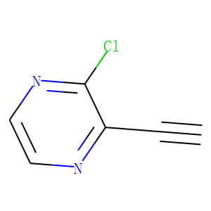 2-chloro-3-ethynylpyrazine