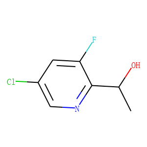 1-(5-chloro-3-fluoropyridin-2-yl)ethanol