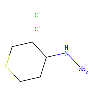 1-(tetrahydro-2H-thiopyran-4-yl)hydrazine dihydrochloride