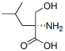 L-Leucine,  2-(hydroxymethyl)-