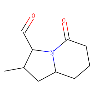 3-Indolizinecarboxaldehyde,octahydro-2-methyl-5-oxo-(9CI)