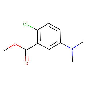 2-Chloro-5-diMethylaMino benzoic acid Methyl