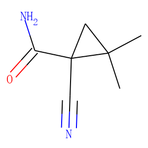 Cyclopropanecarboxamide, 1-cyano-2,2-dimethyl- (8CI)