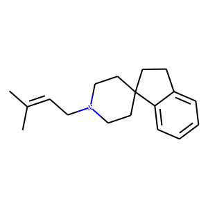3,4-dihydro-1/'-(3-methylbut-2-enyl)spiro(1H-indene-1,4/'-piperidine)