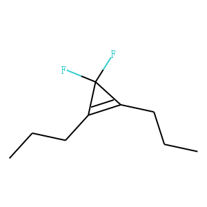 Cyclopropene, 3,3-difluoro-1,2-dipropyl- (9CI)