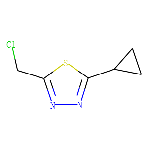 2-CHLOROMETHYL-5-CYCLOPROPYL-1,3,4-THIADIAZOLE