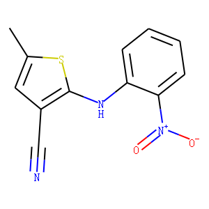 5-Methyl-2-[(2-nitrophenyl)amino]-3-thiophenecarbonitrile