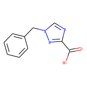 1H-1,2,4-Triazole-3-carboxylic acid, 1-(phenylmethyl)-