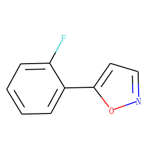 Isoxazole, 5-(2-fluorophenyl)- (9CI)