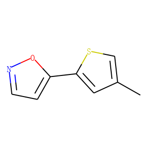 Isoxazole, 5-(4-methyl-2-thienyl)- (9CI)