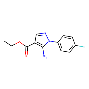 ETHYL 5-AMINO-1-(4-FLUOROPHENYL)PYRAZOLE-4-CARBOXYLATE