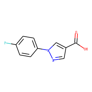 1-(4-FLUORO-PHENYL)-1H-PYRAZOLE-4-CARBOXYLIC ACID