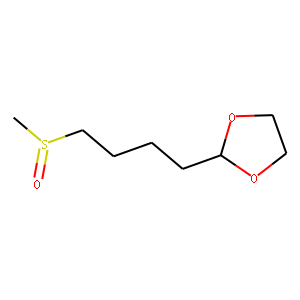 2-[4-(Methylsulfinyl)butyl]-1,3-dioxolane
