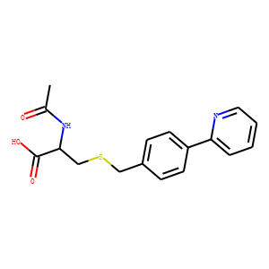 N-Acetyl-S-[4-(2-pyridinyl)benzyl]-L-cysteine