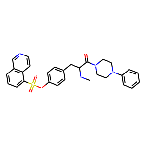 1-[(S)-O-(5-Isoquinolinesulfonyl)-N-methyltyrosyl]-4-phenyl-piperazine 