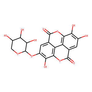 ellagic acid 4-O-xylopyranoside