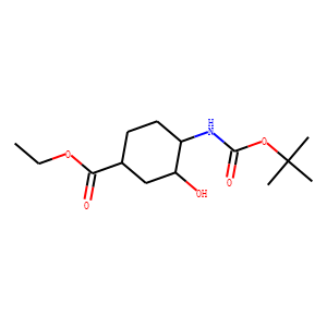 (1S,3S,4S)-4-[[(1,1-Dimethylethoxy)carbonyl]amino]-3-hydroxycyclohexanecarboxylic Acid Ethyl Ester