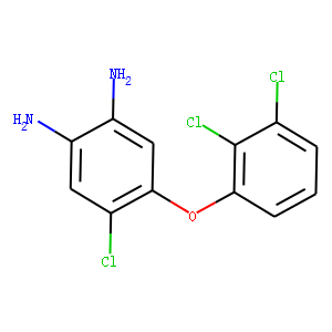 1,2-BENZENEDIAMINE, 4-CHLORO-5-(2,3-DICHLOROPHENOXY)-