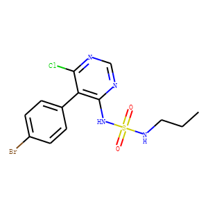 N-[5-(4-Bromophenyl)-6-chloro-4-pyrimidinyl]-N’-propylsulfamide
