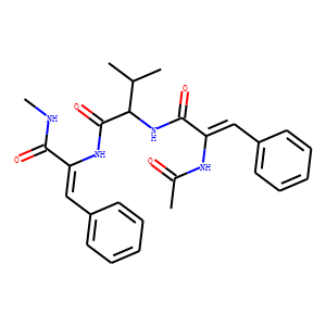 acetyl-dehydrophenylalanyl-valyl-N-methyldehydrophenylalaninamide