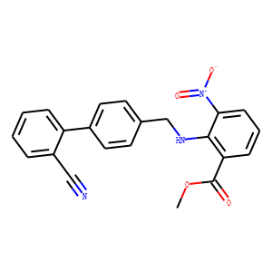 2-[[(2’-Cyano[1,1’-biphenyl]-4-yl)methyl]amino]-3-nitro-benzoic Acid Methyl Ester
