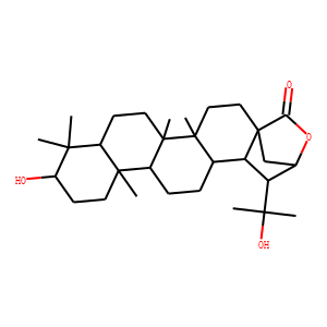 3β,20,21β-Trihydroxylupan-28-oic acid γ-lactone