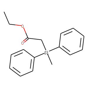 ETHYL (DIPHENYLMETHYLSILYL)ACETATE