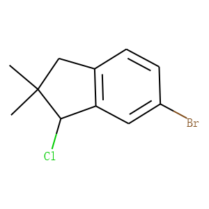6-BROMO-1-CHLORO-2,3-DIHYDRO-2,2-DIMETHYL-1H-INDENE