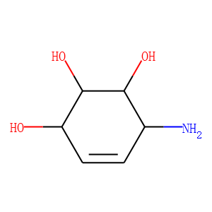 4-Cyclohexene-1,2,3-triol,6-amino-,[1R-(1alpha,2beta,3beta,6beta)]-(9CI)