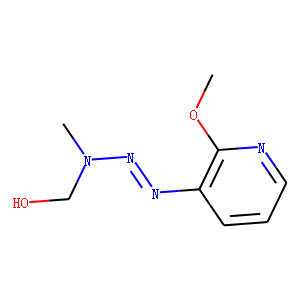 Methanol, [3-(2-methoxy-3-pyridinyl)-1-methyl-2-triazenyl]- (9CI)