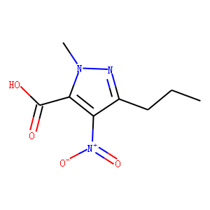 1-Methyl-4-nitro-3-propyl-1H-pyrazole-5-carboxylic Acid