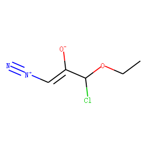 2-Propanone,  1-chloro-3-diazo-1-ethoxy-