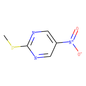 Pyrimidine, 2-(methylthio)-5-nitro- (8CI,9CI)
