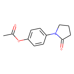 1-(p-Acetyloxyphenyl)-2-pyrrolidone