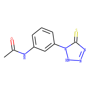 N-[3-(5-Mercapto-1H-1,2,3,4-tetraazol-1-yl)phenyl]acetamide