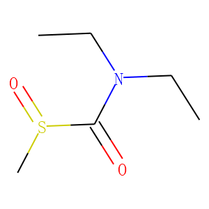 S-Methyl-N,N-diethylthiocarbamate Sulfoxide