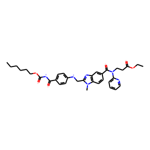 N-[[2-[[[4-[[[(Hexyloxy)carbonyl]amino]carbonyl]phenyl]amino]methyl]-1-methyl-1H-benzimidazol-5-yl]c