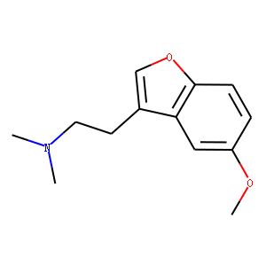 N,N-dimethyl-2-(5-methoxybenzofuran-3-yl)ethanamine