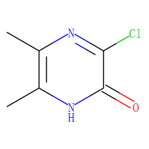 2(1H)-Pyrazinone,  3-chloro-5,6-dimethyl-
