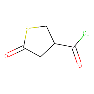 3-Thiophenecarbonyl chloride, tetrahydro-5-oxo- (9CI)