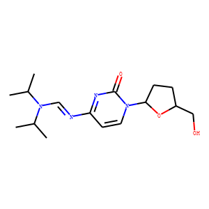 N4-((diisopropylamino)methylene)-2/',3/'-dideoxycytidine