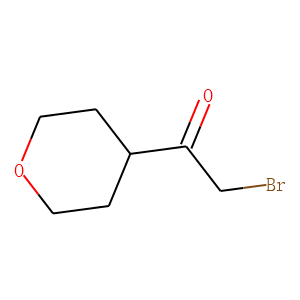 Ethanone, 2-bromo-1-(tetrahydro-2H-pyran-4-yl)- (9CI)